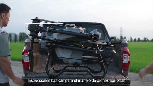 OFICIAL DJI - Instrucciones básicas para el manejo de drones agrícolas